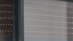 Gros plan volet roulant