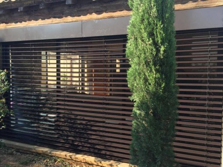 Brise soleil orientable sur mesure motorisé