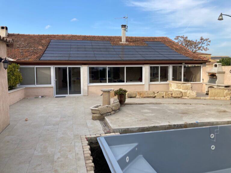 Fermeture d'une Extensions avec une baie vitrée