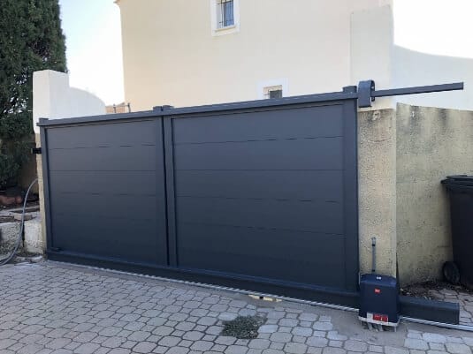 portail motorisation coulissante