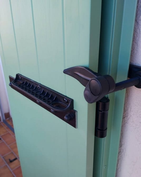 Option volet battant