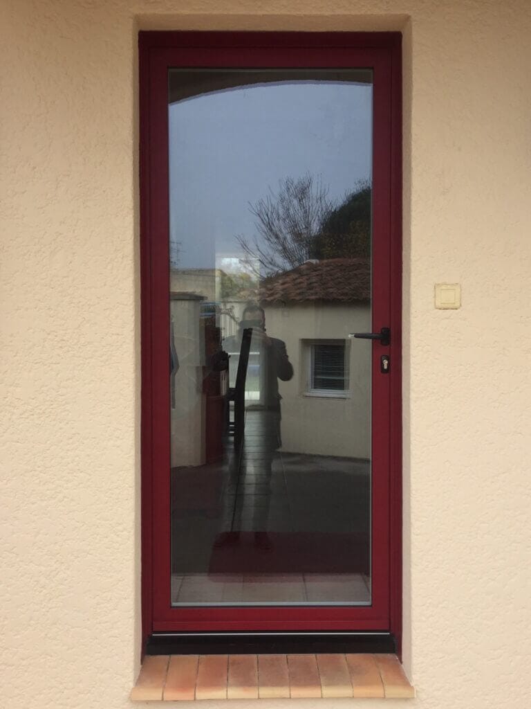 Porte d’entrée en Alu sur mesure