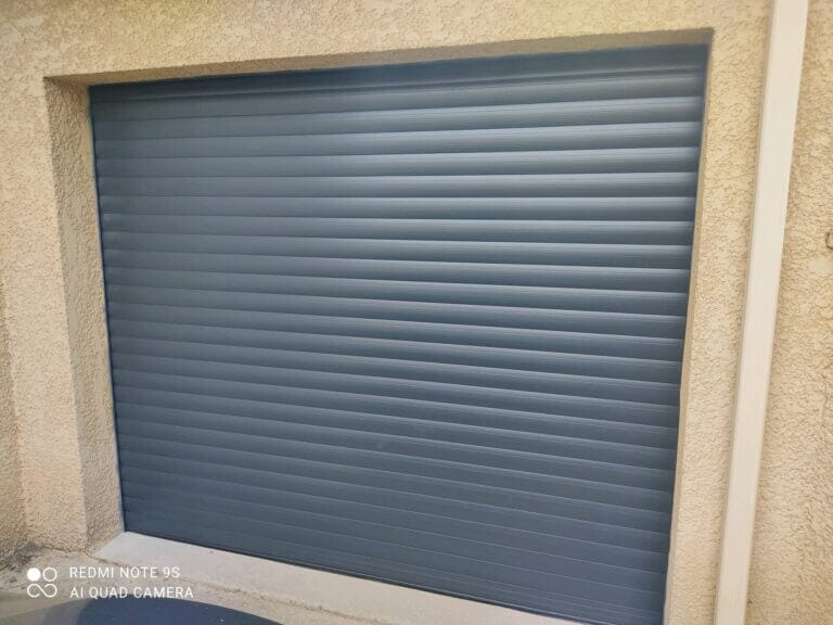 porte de garage aluminium