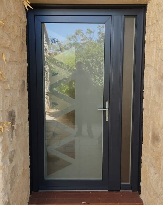 Porte d'entrée créative