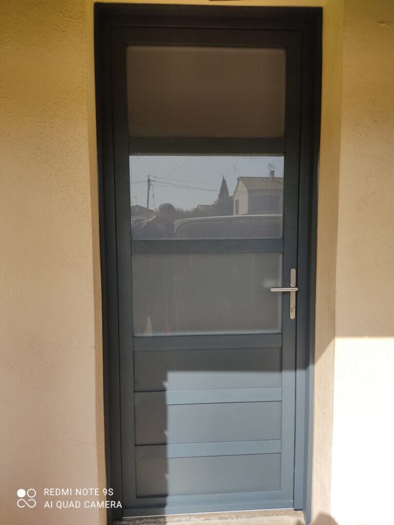 Rénovation maison complète en RAL 7016