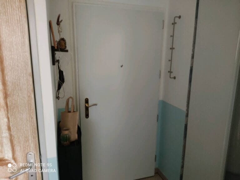 porte palière semi-blindée pour un appartement