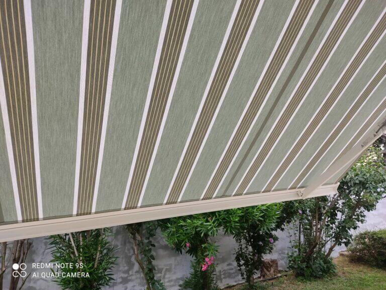 Pose d'un Store Banne