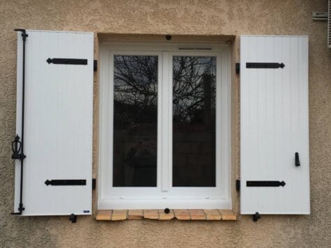 volets battants en PVC