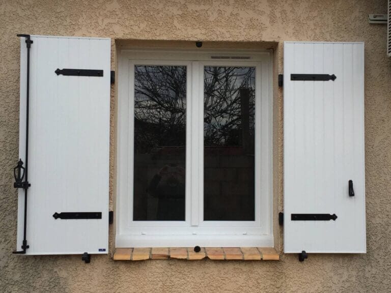 volets battants en PVC